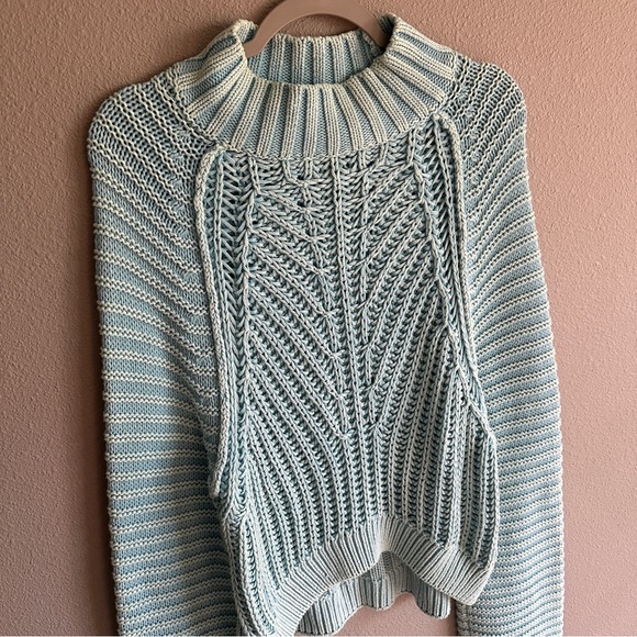 Free People Sweetheart Sweater in Ocean Pearl XS - Picture 3 of 12